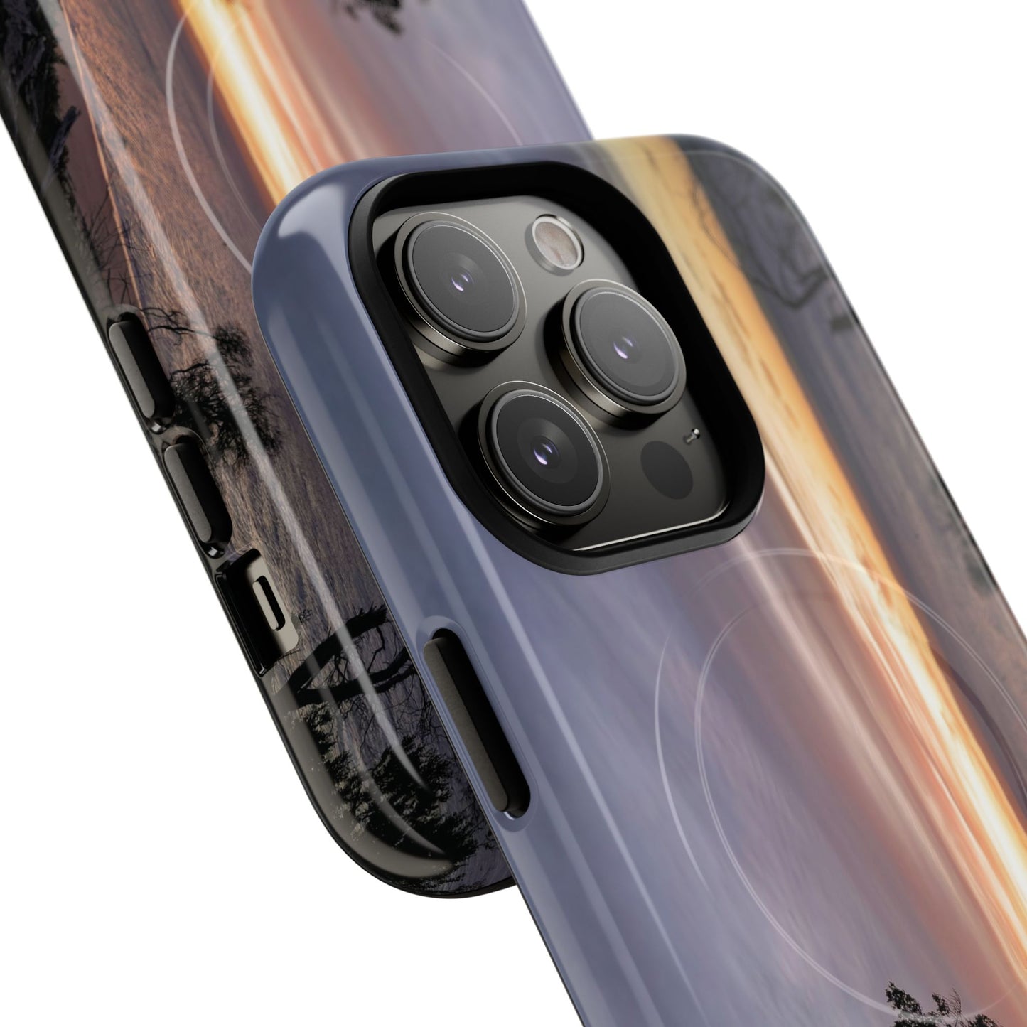 A Tranquil Evening: The Sunset Over Cowes - Tough Magnetic Cases