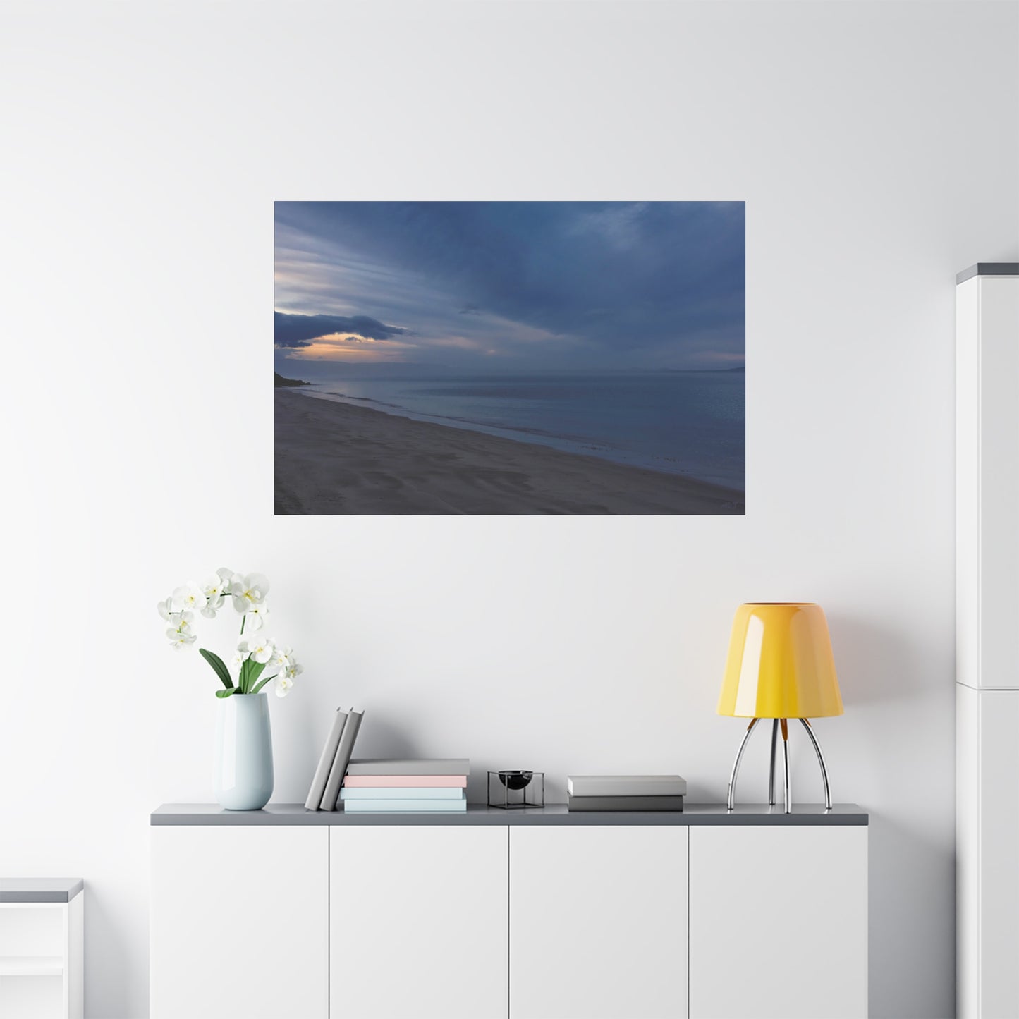 Winter Dawn at Waterloo Beach [6707] | Stretched Canvas