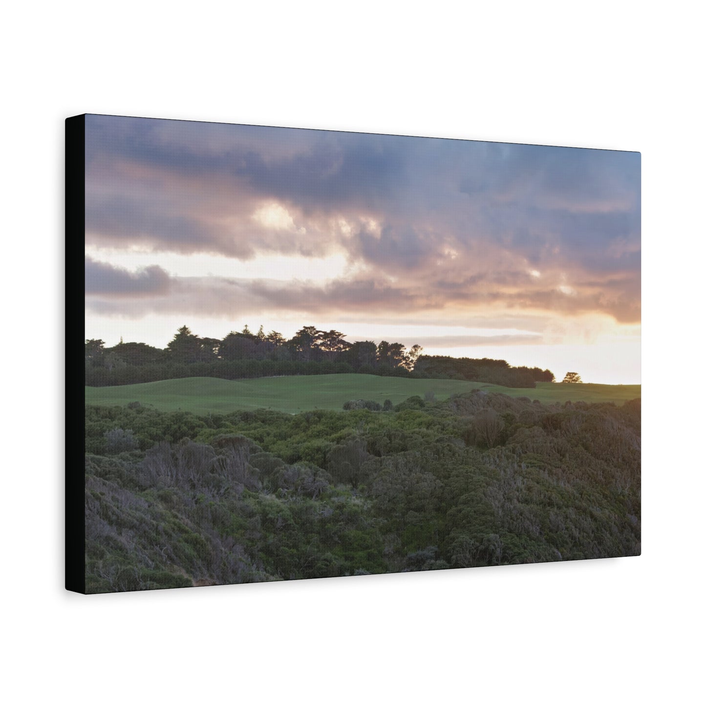 Winter Sunrise on the Mornington Peninsula 6268 - Thick Matte Canvas Print