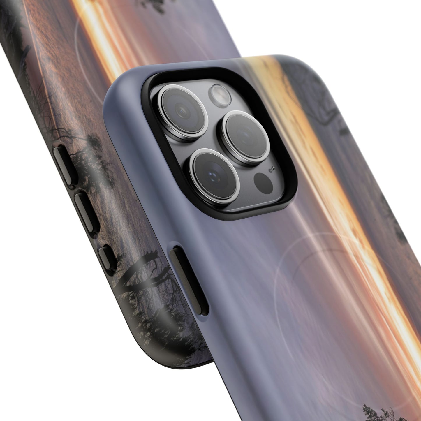 A Tranquil Evening: The Sunset Over Cowes - Tough Magnetic Cases