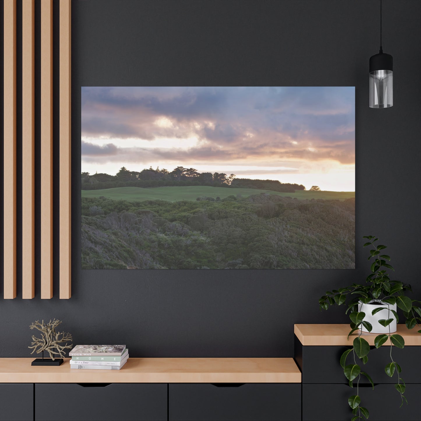 Winter Sunrise on the Mornington Peninsula 6268 - Thick Matte Canvas Print