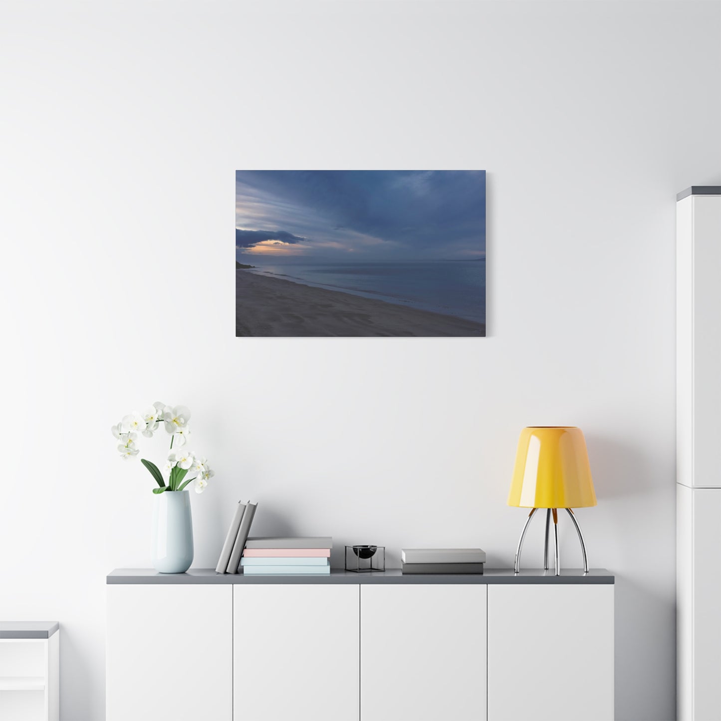 Winter Dawn at Waterloo Beach [6707] | Stretched Canvas