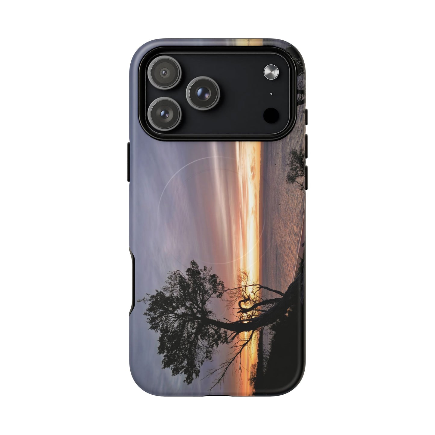 A Tranquil Evening: The Sunset Over Cowes - Tough Magnetic Cases