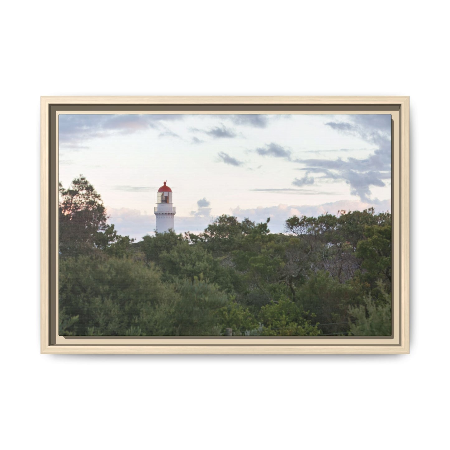 Cape Schank Lighthouse on a Winter Morning [6279] | Framed Canvas