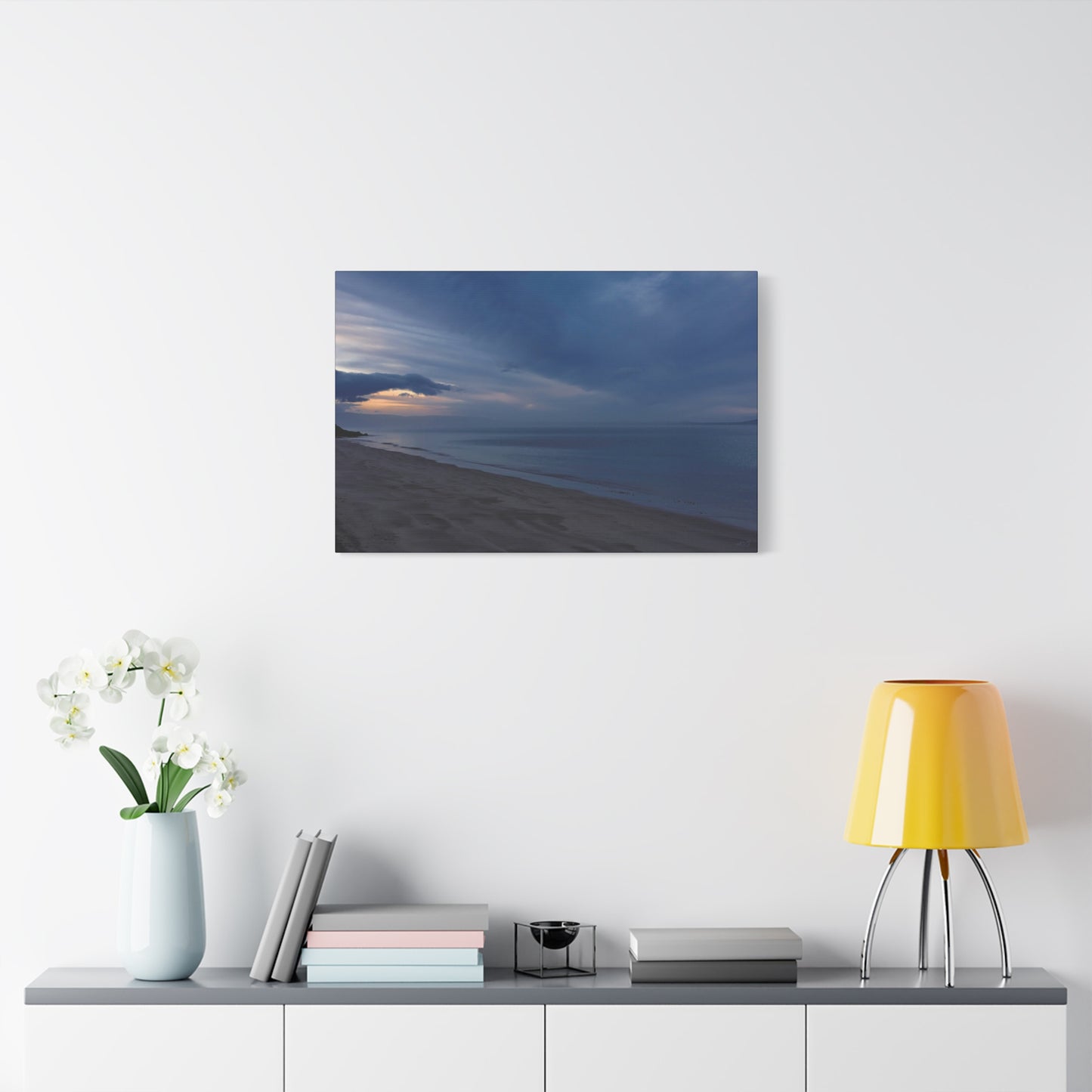 Winter Dawn at Waterloo Beach [6707] | Stretched Canvas