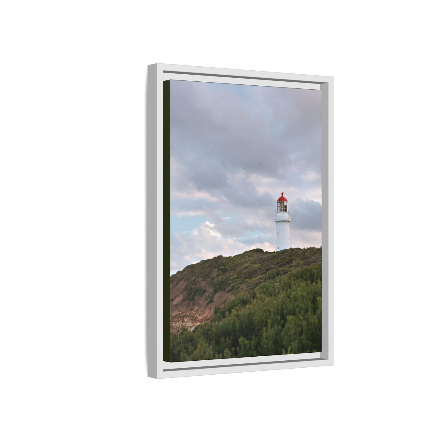 Cape Schank Lighthouse in Winter Light [6286] | Framed Canvas