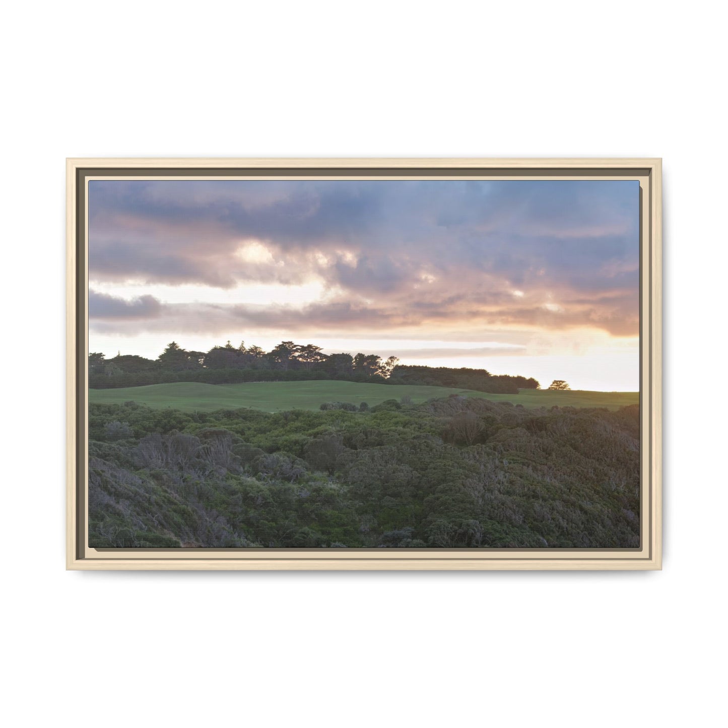 Winter Sunrise on the Mornington Peninsula [6268] | Framed Canvas