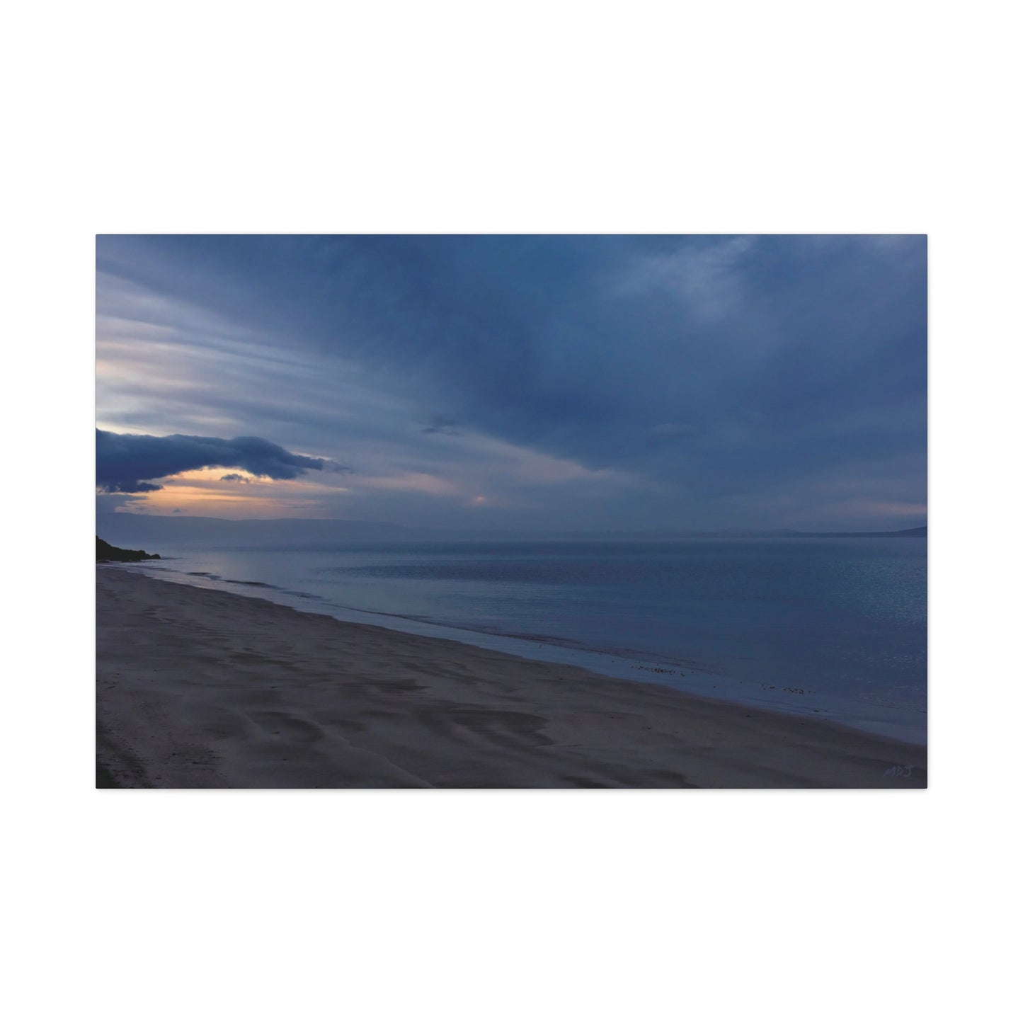 Winter Dawn at Waterloo Beach [6707] | Stretched Canvas
