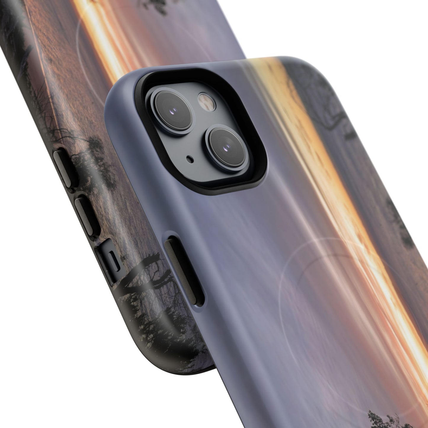 A Tranquil Evening: The Sunset Over Cowes - Tough Magnetic Cases