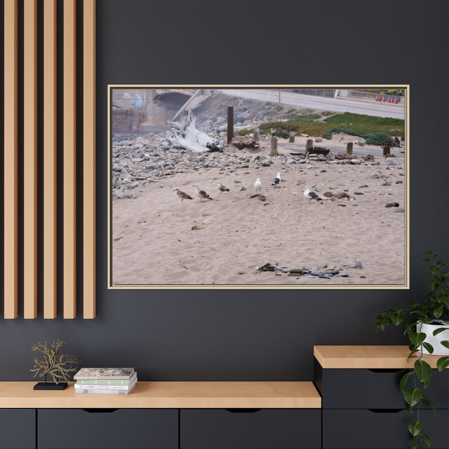 California Shoreline Escape [4275] | Framed Canvas