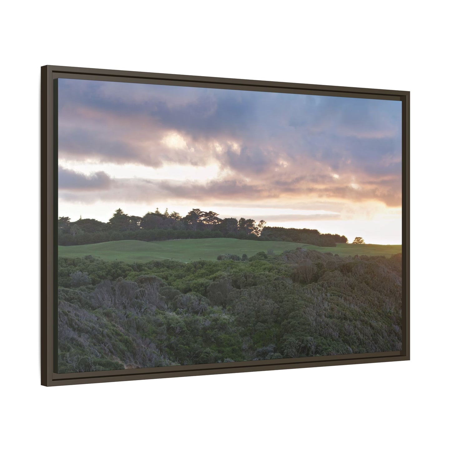 Winter Sunrise on the Mornington Peninsula [6268] | Framed Canvas