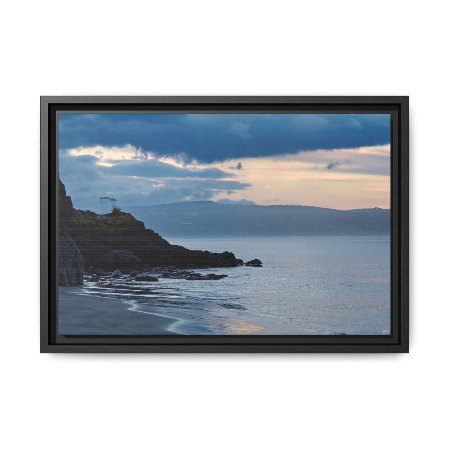 Winter Calm at Waterloo Beach [6711] | The Framed Canvas Deployment