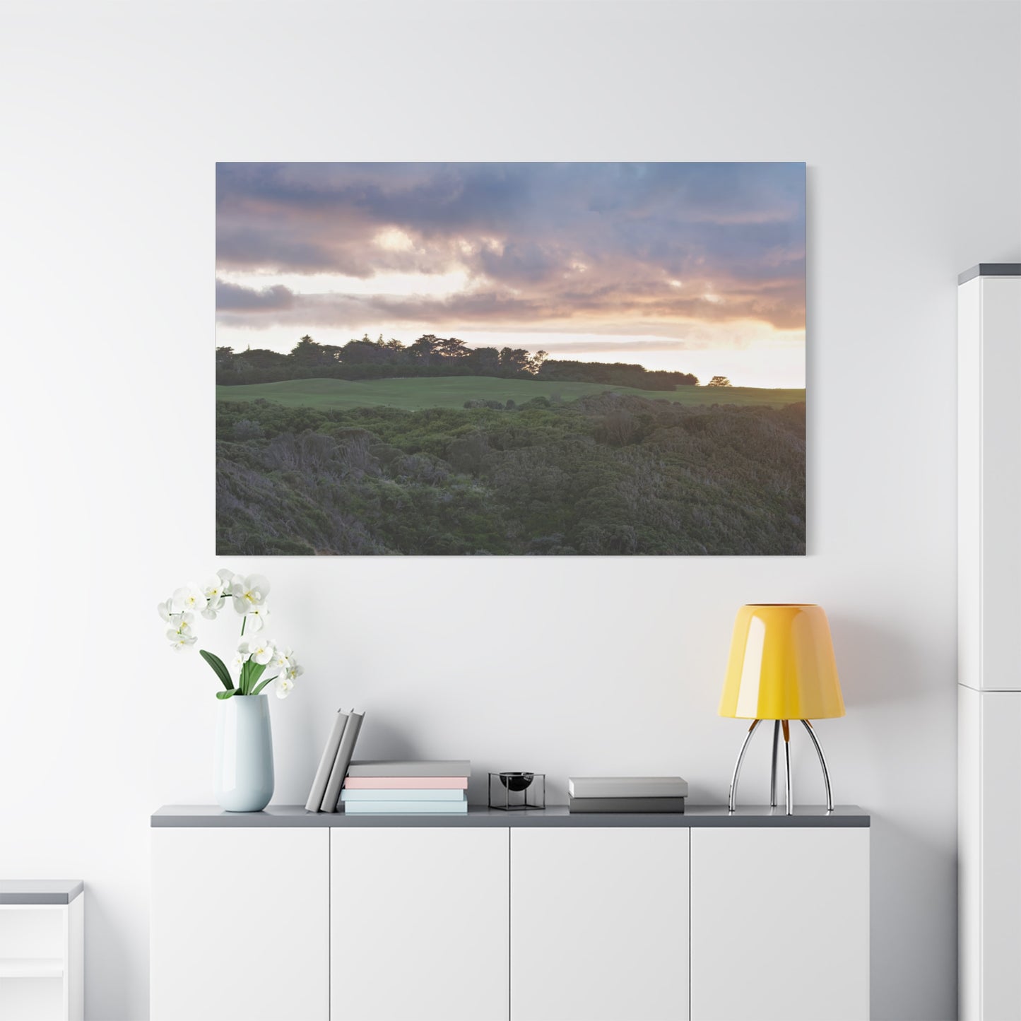 Winter Sunrise on the Mornington Peninsula 6268 - Thick Matte Canvas Print