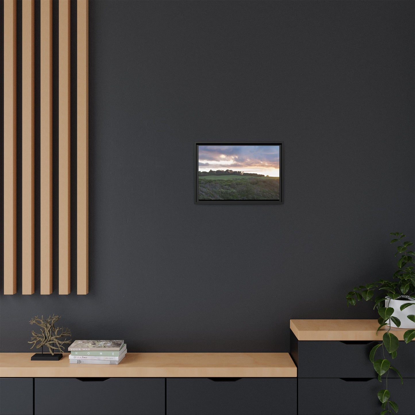 Winter Sunrise on the Mornington Peninsula [6268] | Framed Canvas