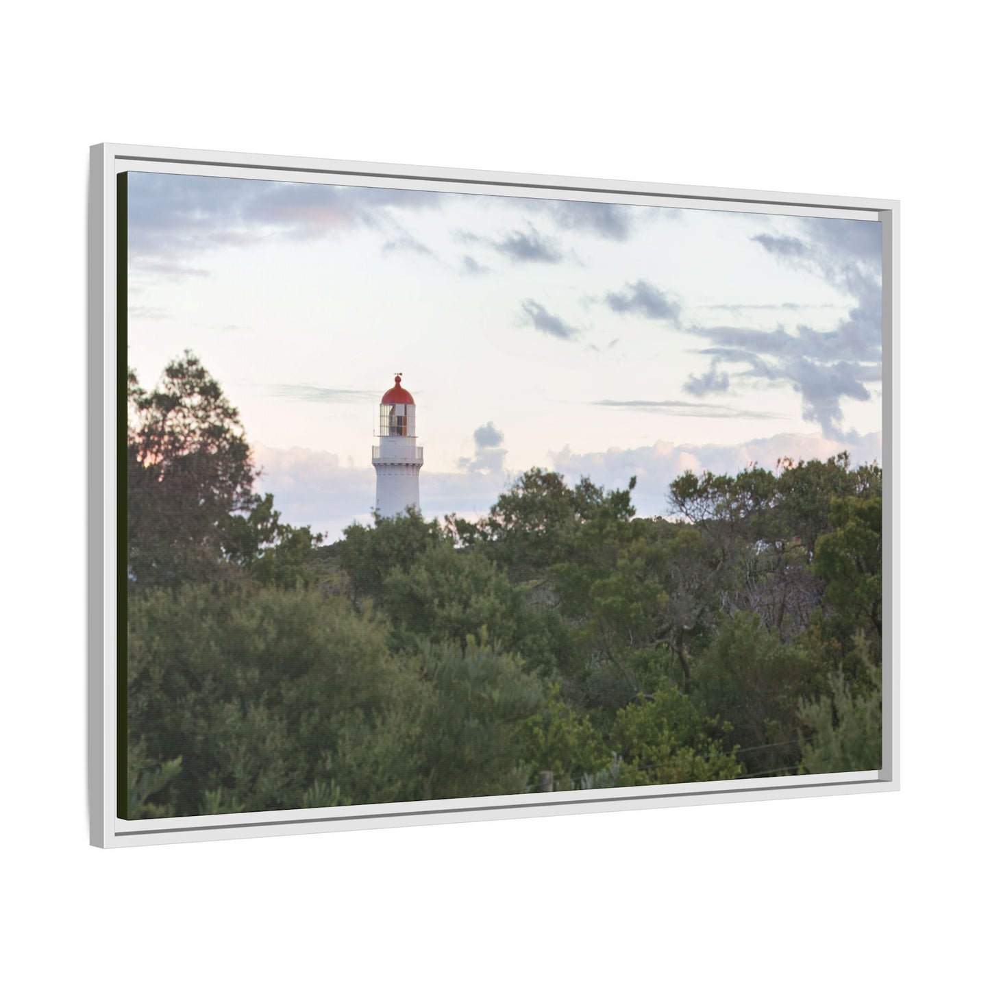 Cape Schank Lighthouse on a Winter Morning [6279] | Framed Canvas