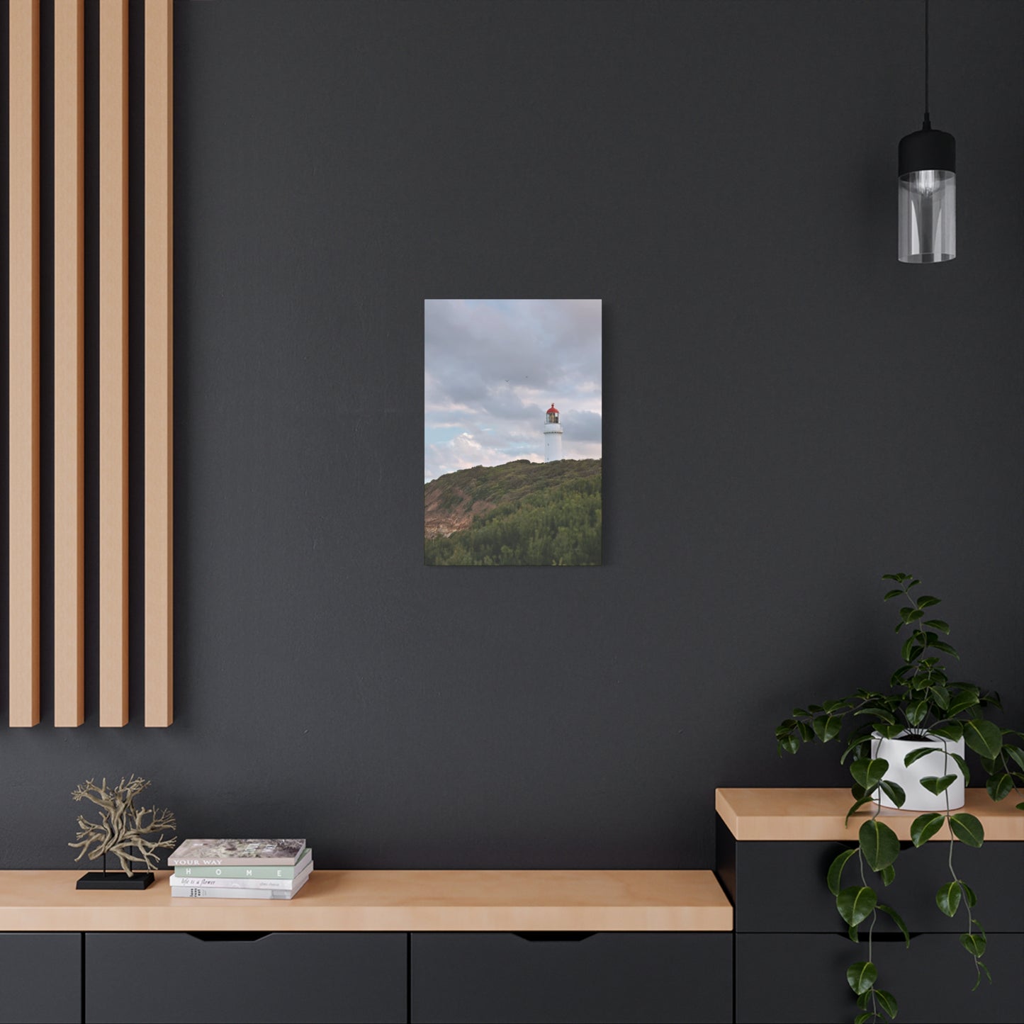 Cape Schank Lighthouse in Winter Light [6286] | Stretched Canvas
