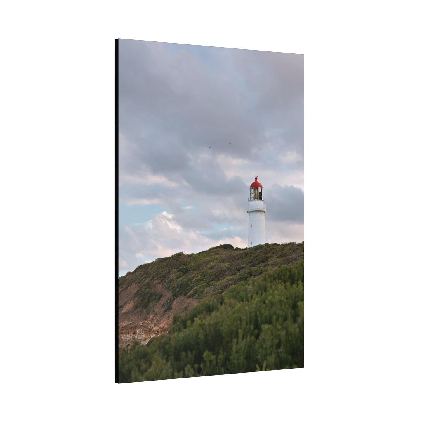 Cape Schank Lighthouse in Winter Light 6286 - Thick Matte Canvas Print