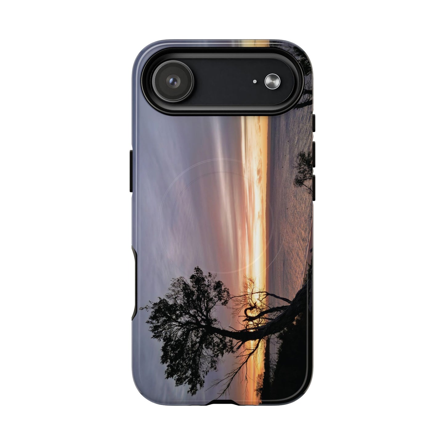 A Tranquil Evening: The Sunset Over Cowes - Tough Magnetic Cases