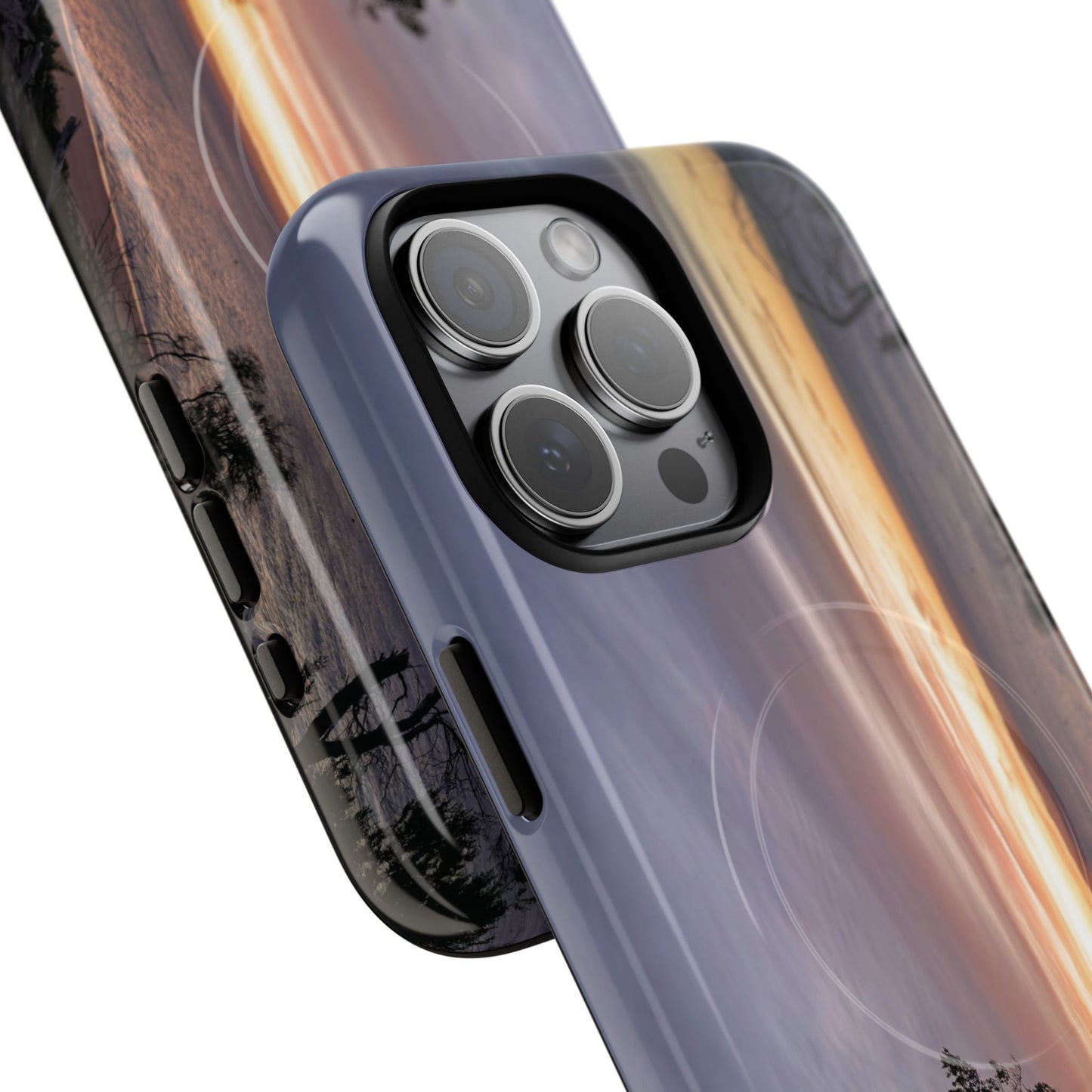 A Tranquil Evening: The Sunset Over Cowes - Tough Magnetic Cases