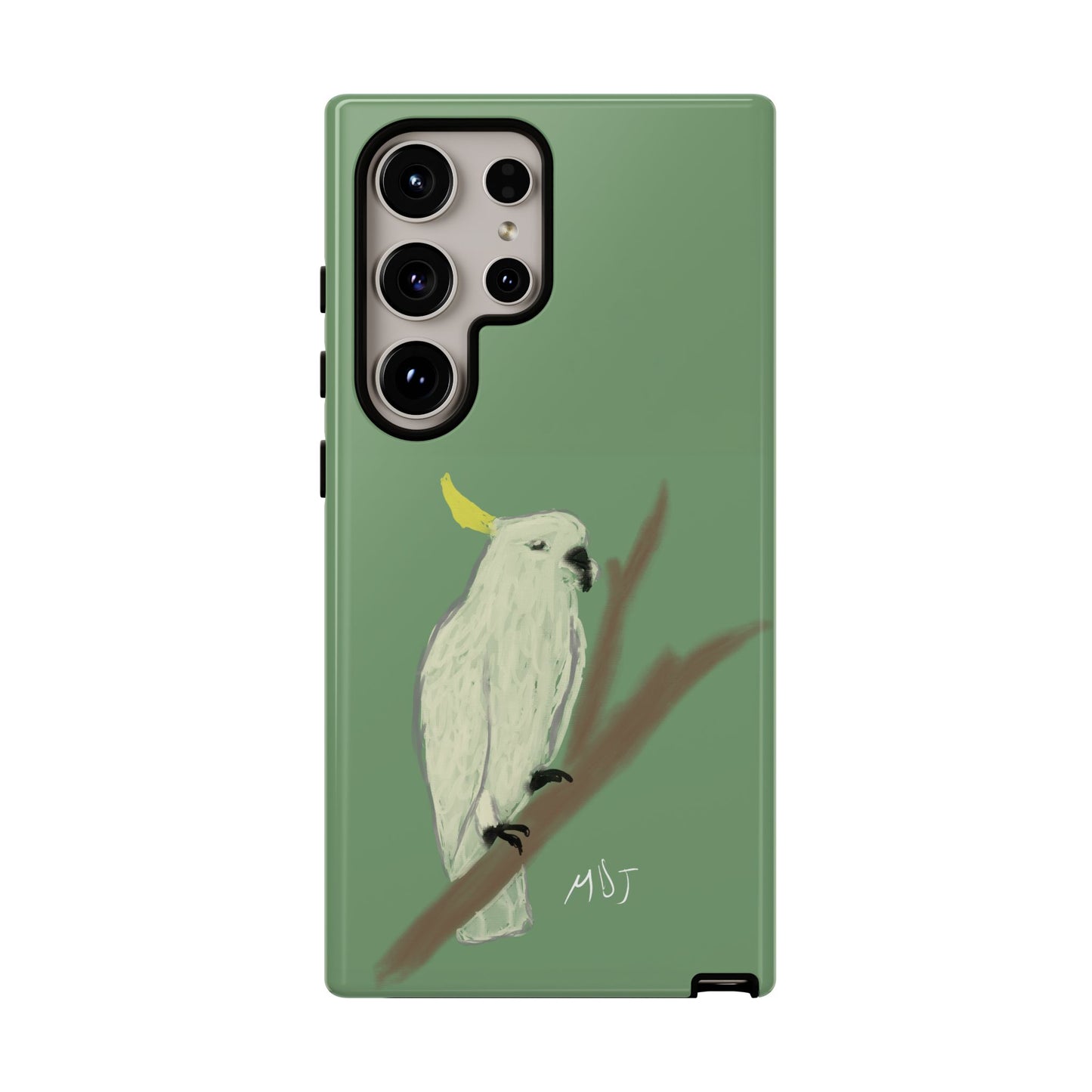 Perroquet Charme | Coque de protection double couche