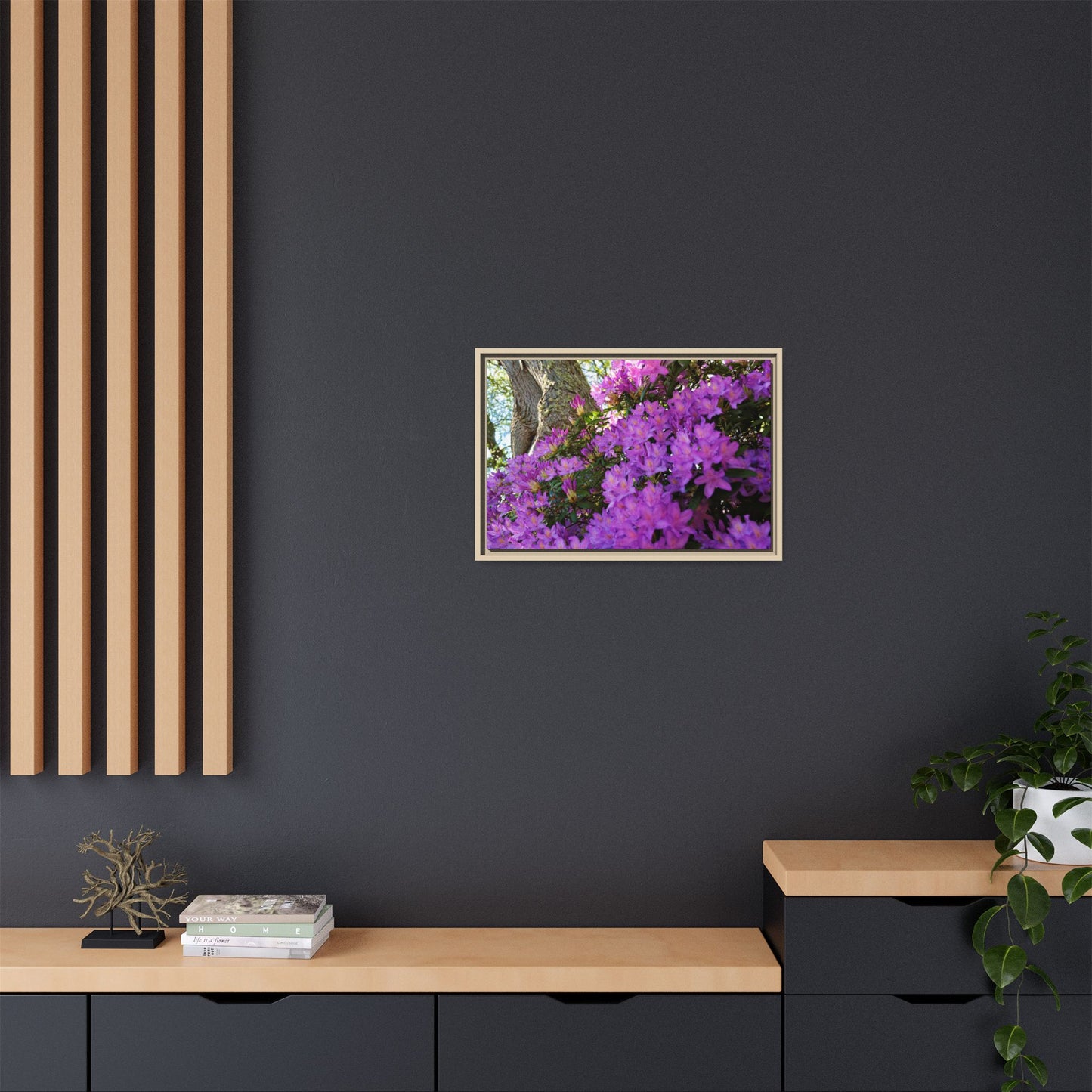Azaleas in Bloom [3011] | Framed Canvas