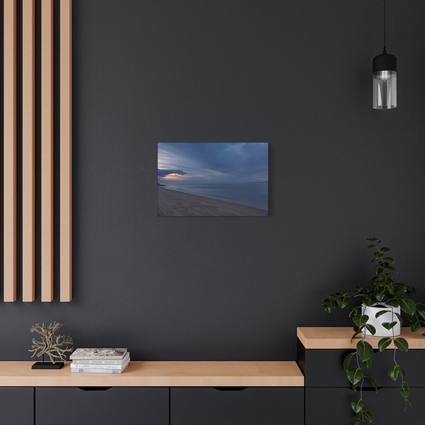Winter Dawn at Waterloo Beach [6707] | Stretched Canvas