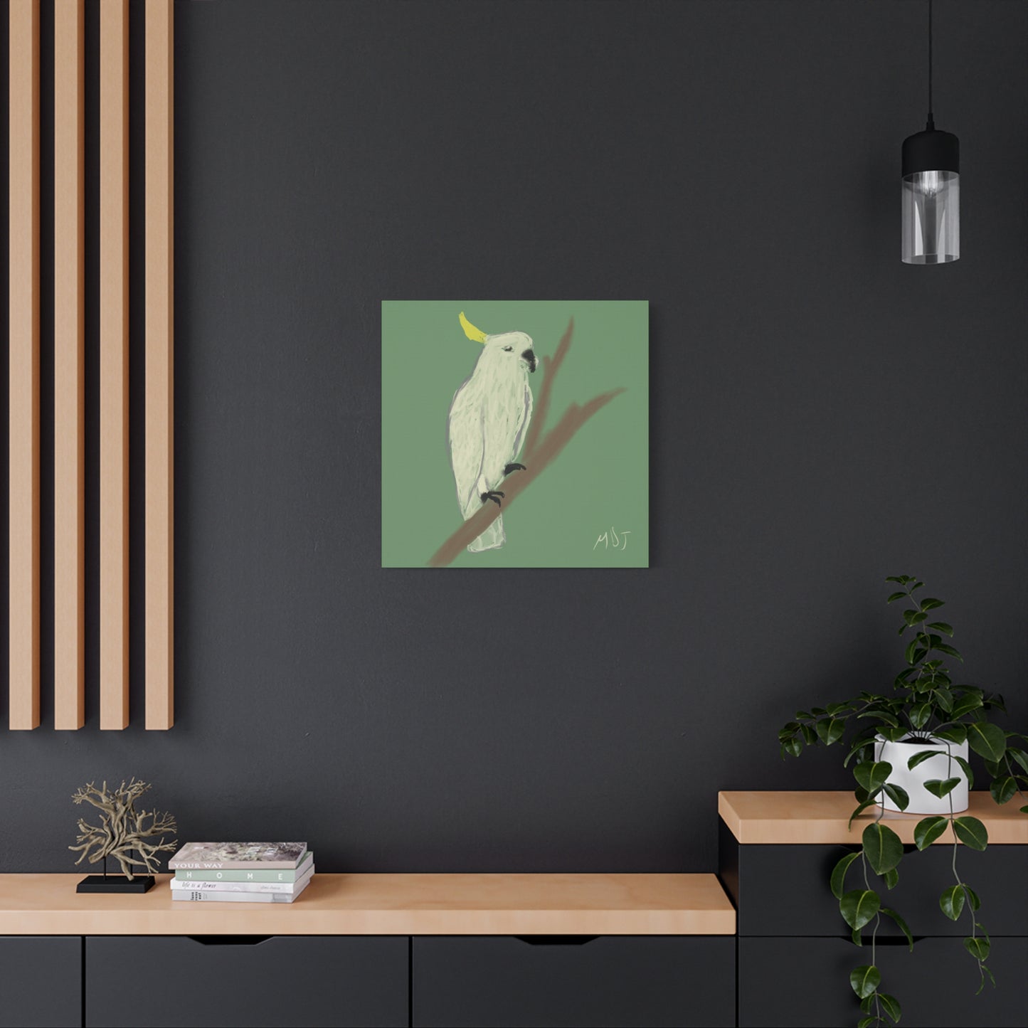 Cockatoo Charm - Canvas Print