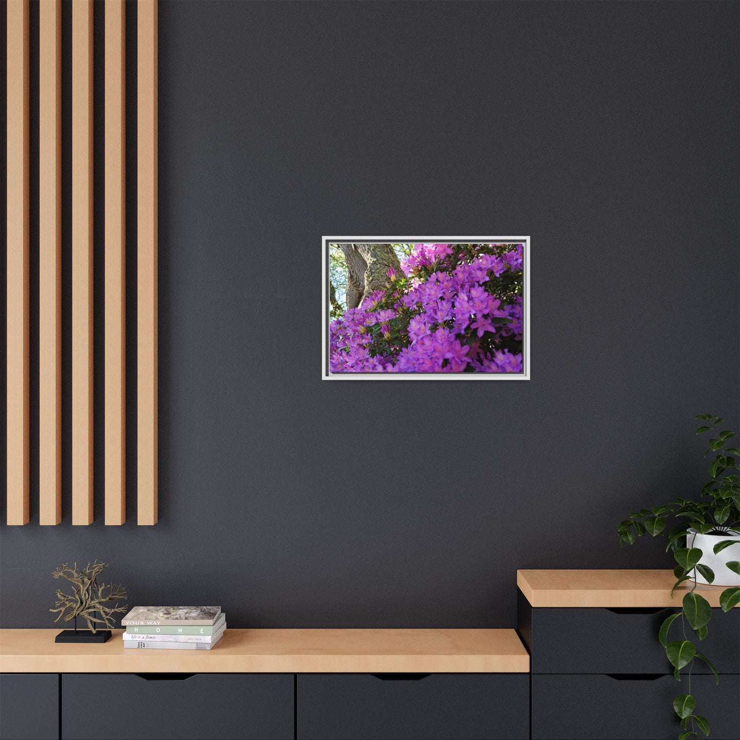 Azaleas in Bloom [3011] | Framed Canvas