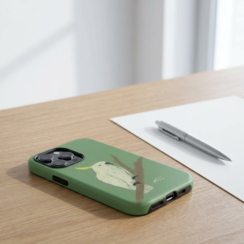 Charme Kakatoès | Coque magnétique robuste (Compatible MagSafe®)