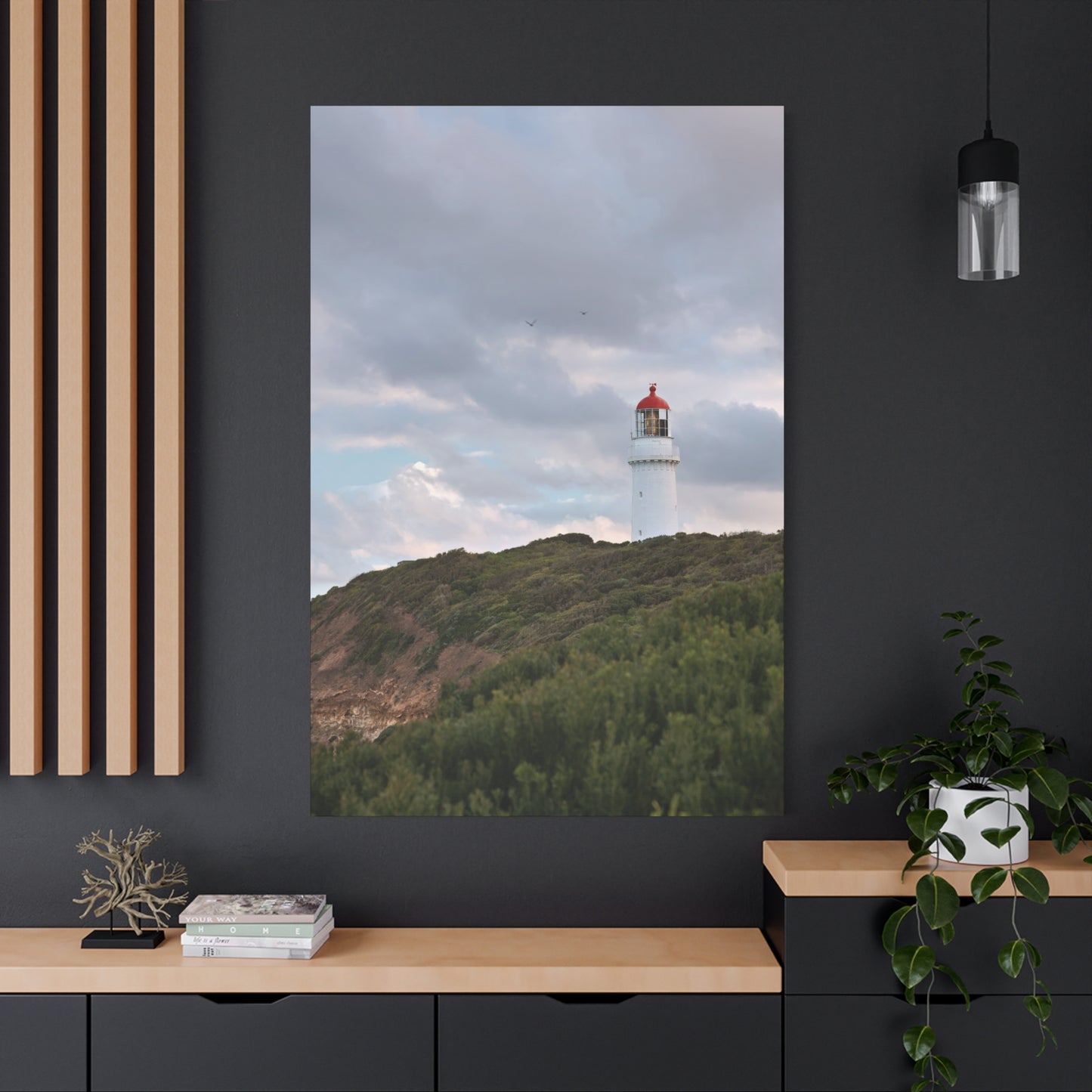 Cape Schank Lighthouse in Winter Light [6286] | Stretched Canvas