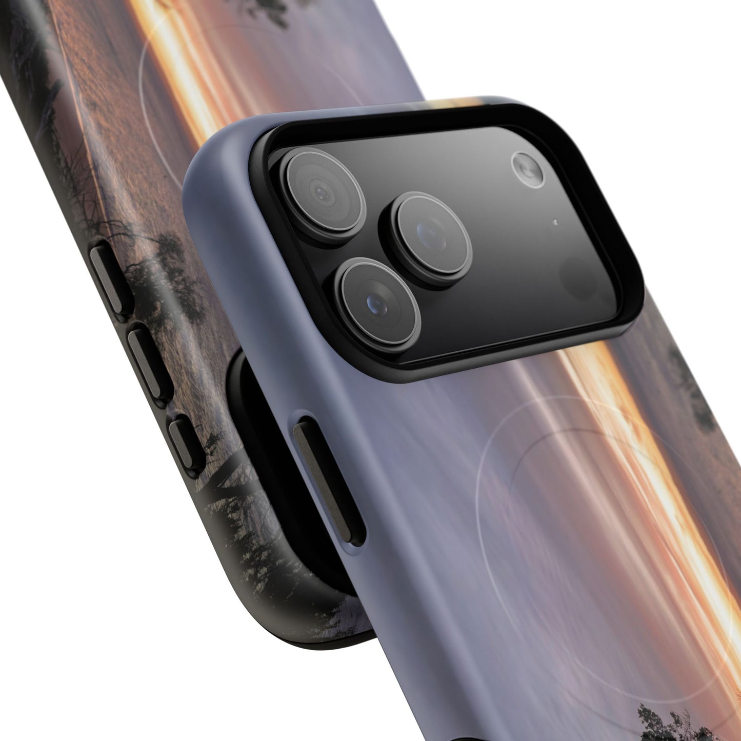 A Tranquil Evening: The Sunset Over Cowes - Tough Magnetic Cases