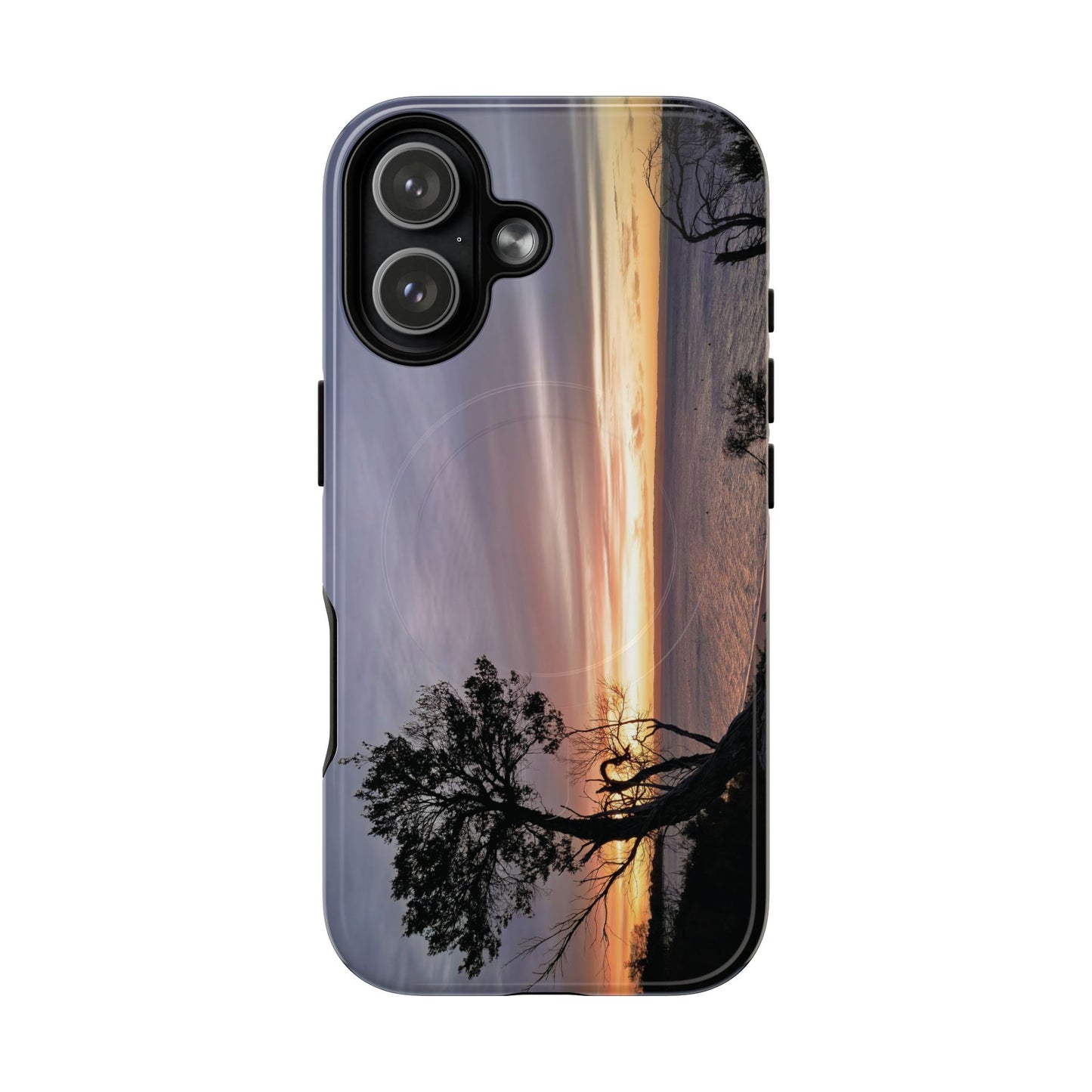 A Tranquil Evening: The Sunset Over Cowes - Tough Magnetic Cases