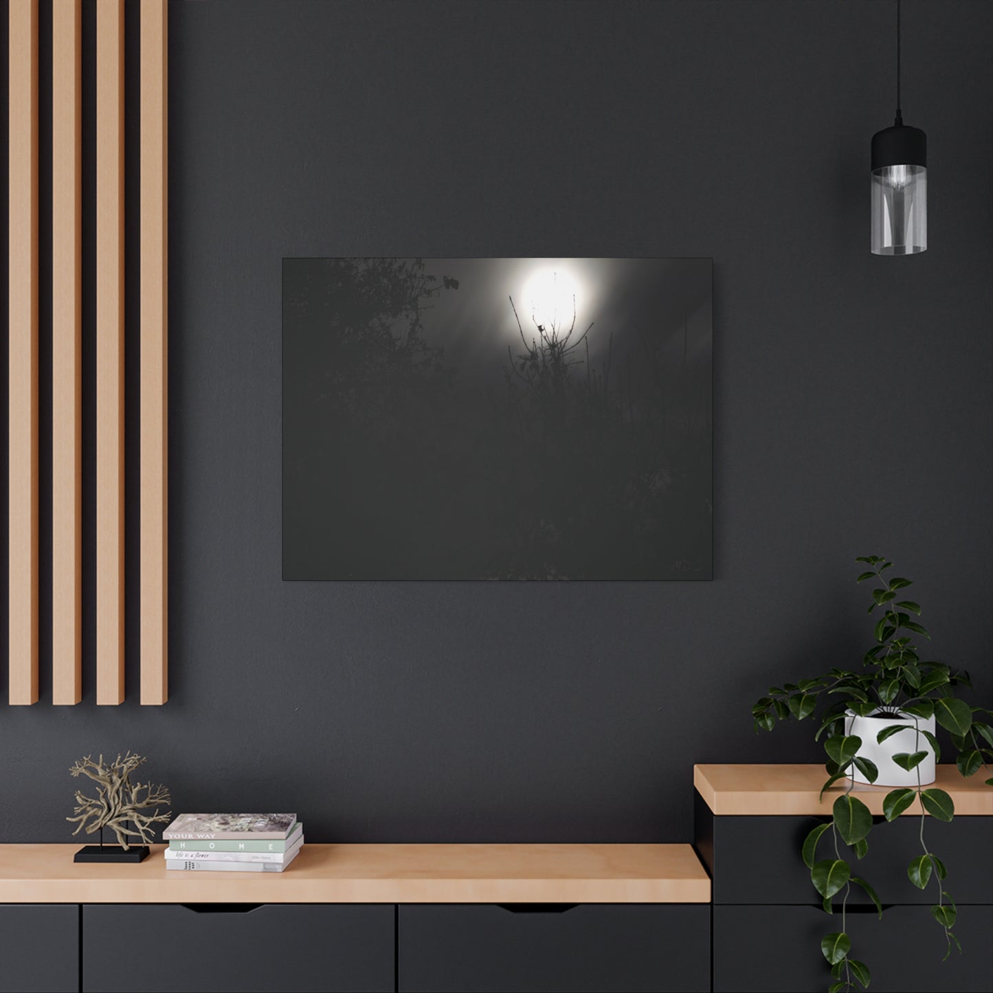 A Dance of Shadows Beneath the Moonlight [28] | Stretched Canvas
