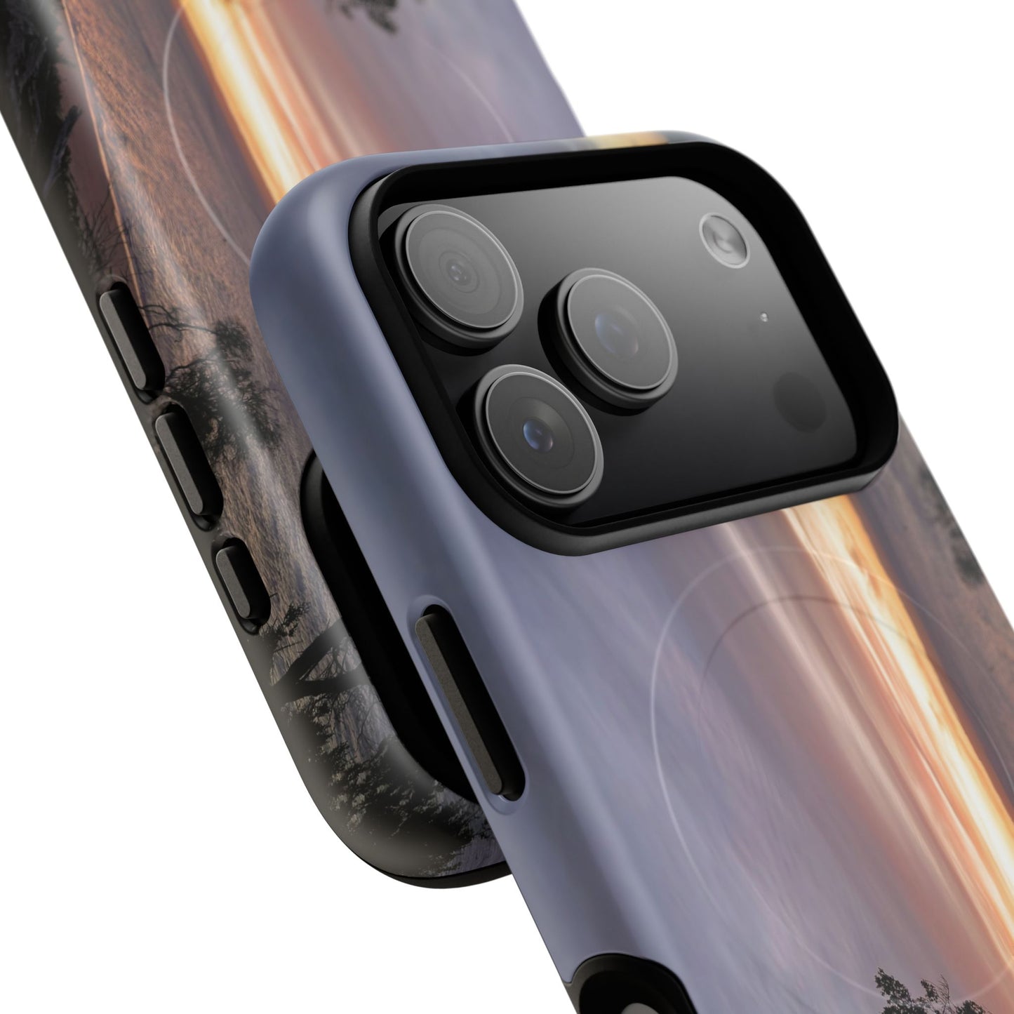 A Tranquil Evening: The Sunset Over Cowes - Tough Magnetic Cases