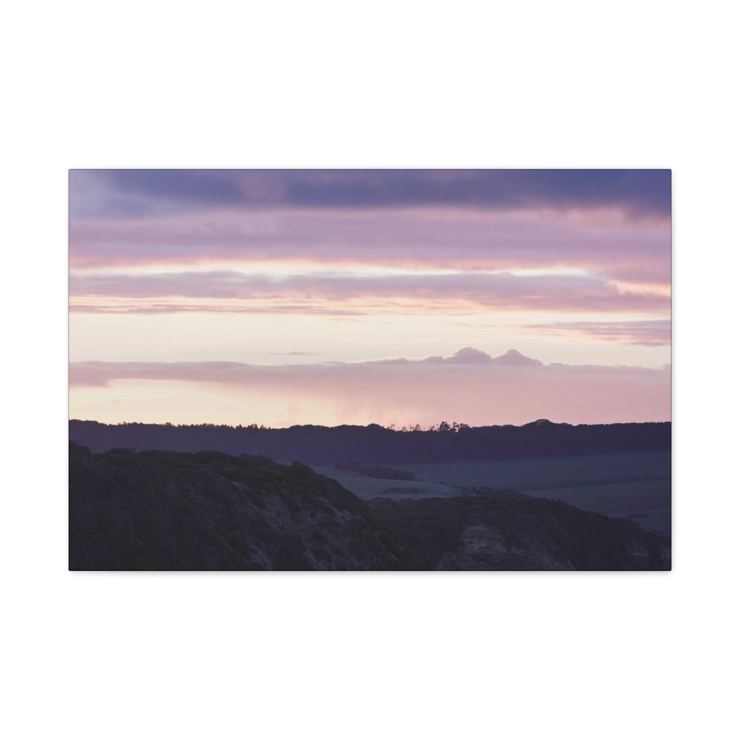 Winter Sunrise on the Mornington Peninsula 6239 - Thick Matte Canvas Print