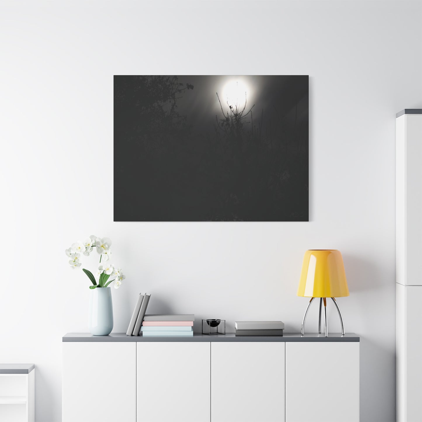 A Dance of Shadows Beneath the Moonlight [28] | Stretched Canvas