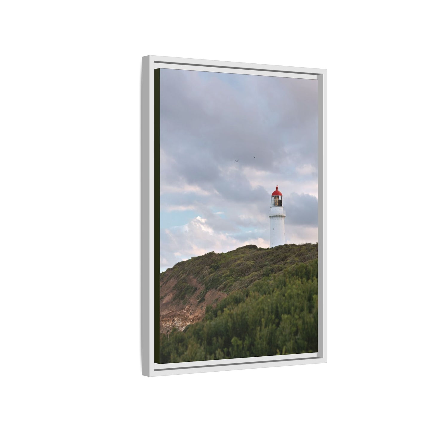 Cape Schank Lighthouse in Winter Light [6286] | Framed Canvas