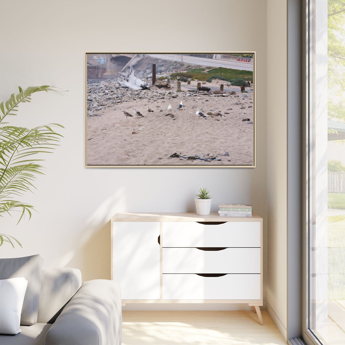California Shoreline Escape [4275] | Framed Canvas