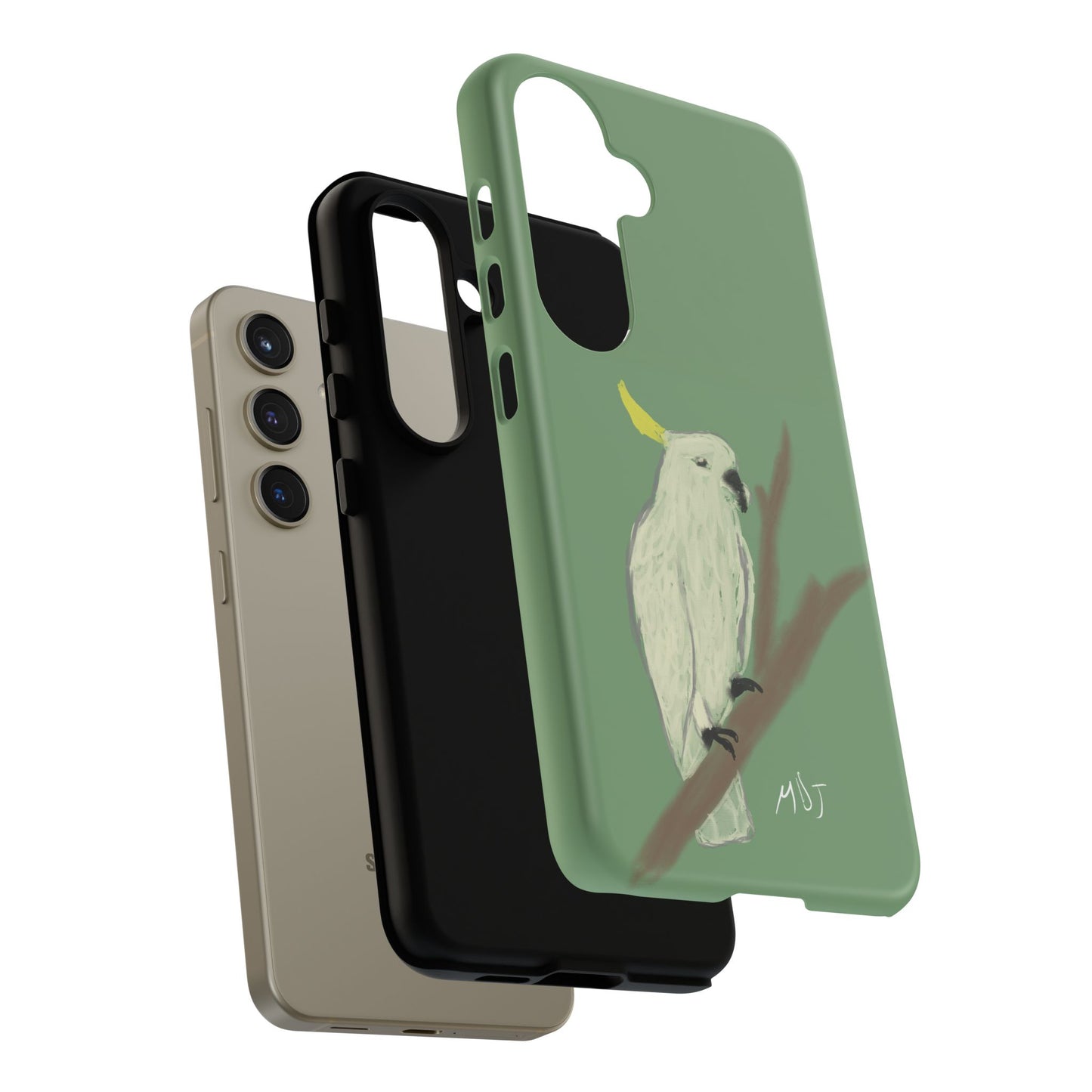 Perroquet Charme | Coque de protection double couche