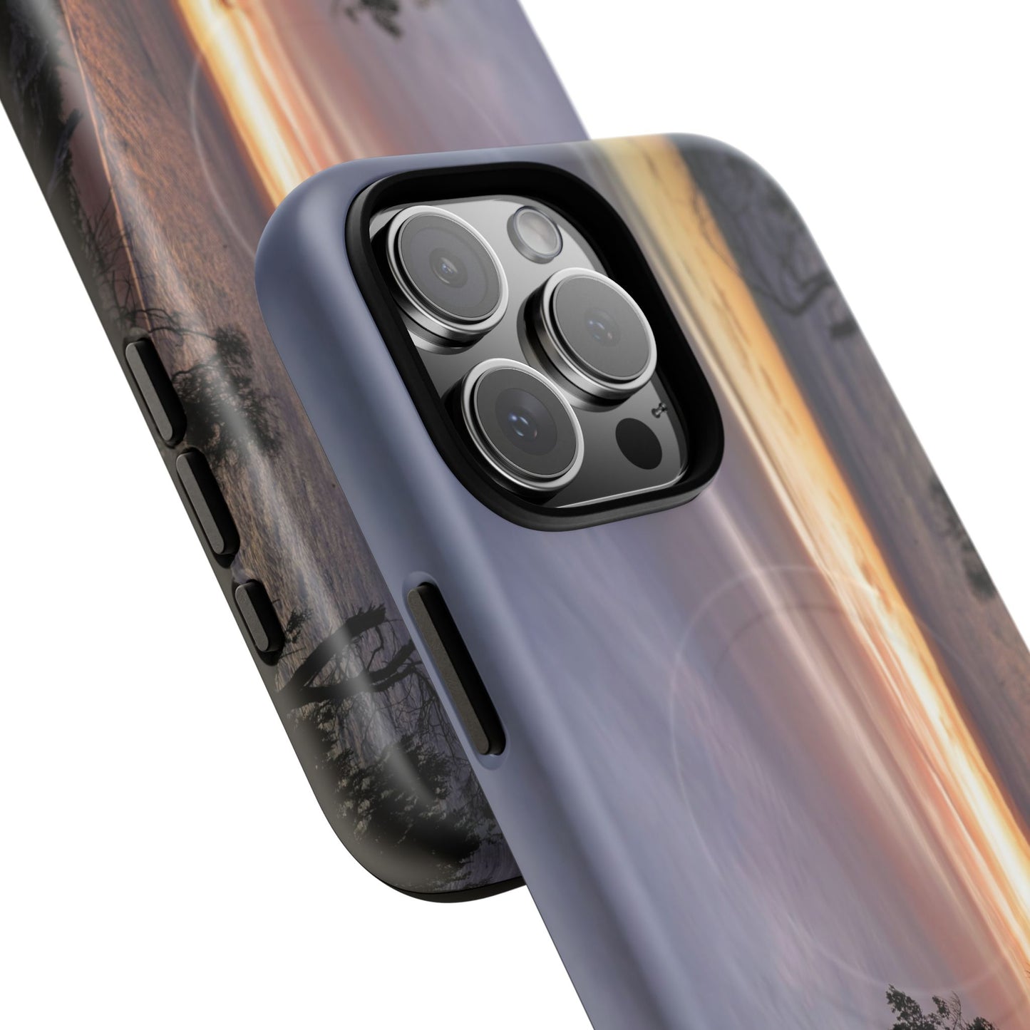 A Tranquil Evening: The Sunset Over Cowes - Tough Magnetic Cases