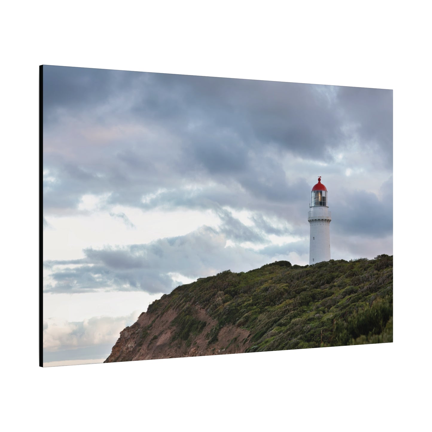 Cape Schank Lighthouse on a Winter Morning 6287 - Thick Matte Canvas Print