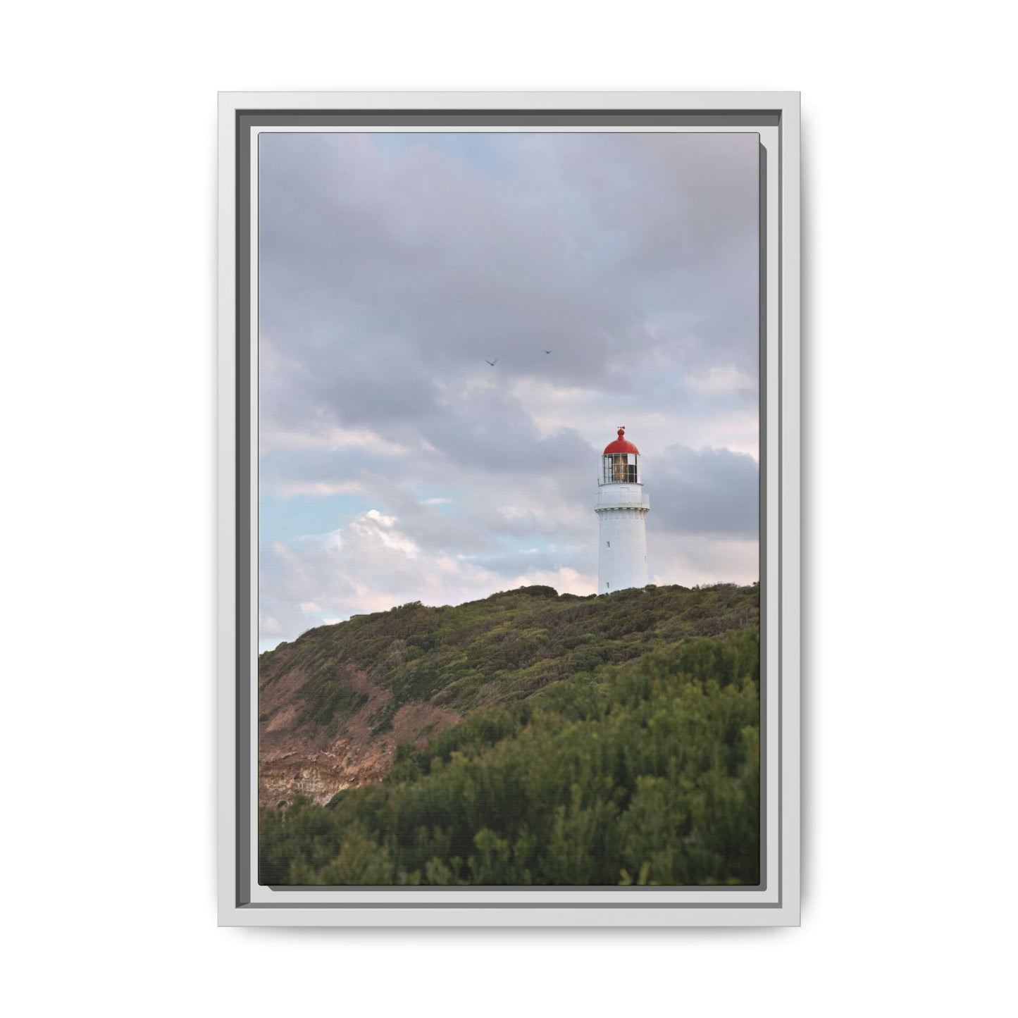 Cape Schank Lighthouse in Winter Light [6286] | Framed Canvas