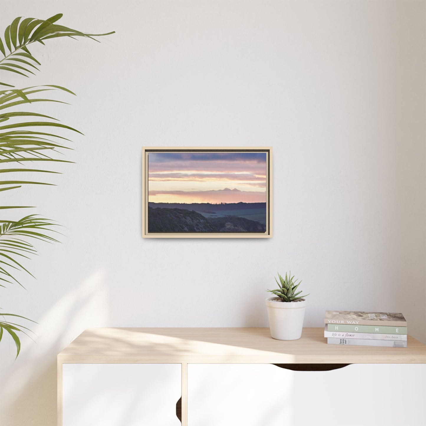 Lever de soleil hivernal sur la péninsule de Mornington [6239] | Toile encadrée