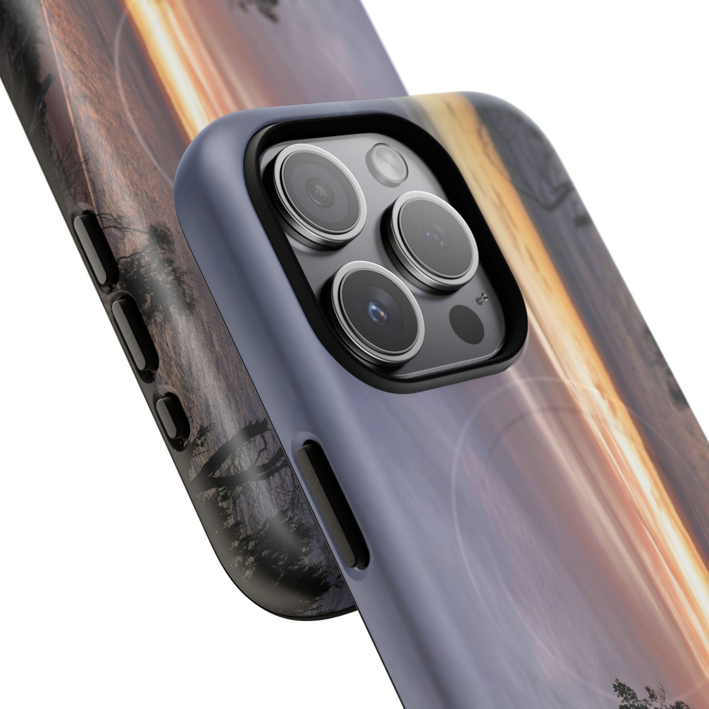 A Tranquil Evening: The Sunset Over Cowes - Tough Magnetic Cases