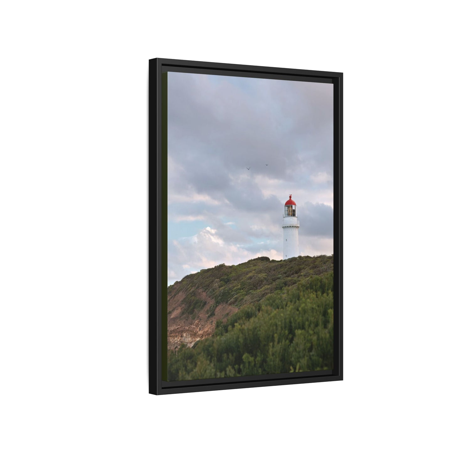 Cape Schank Lighthouse in Winter Light [6286] | Framed Canvas