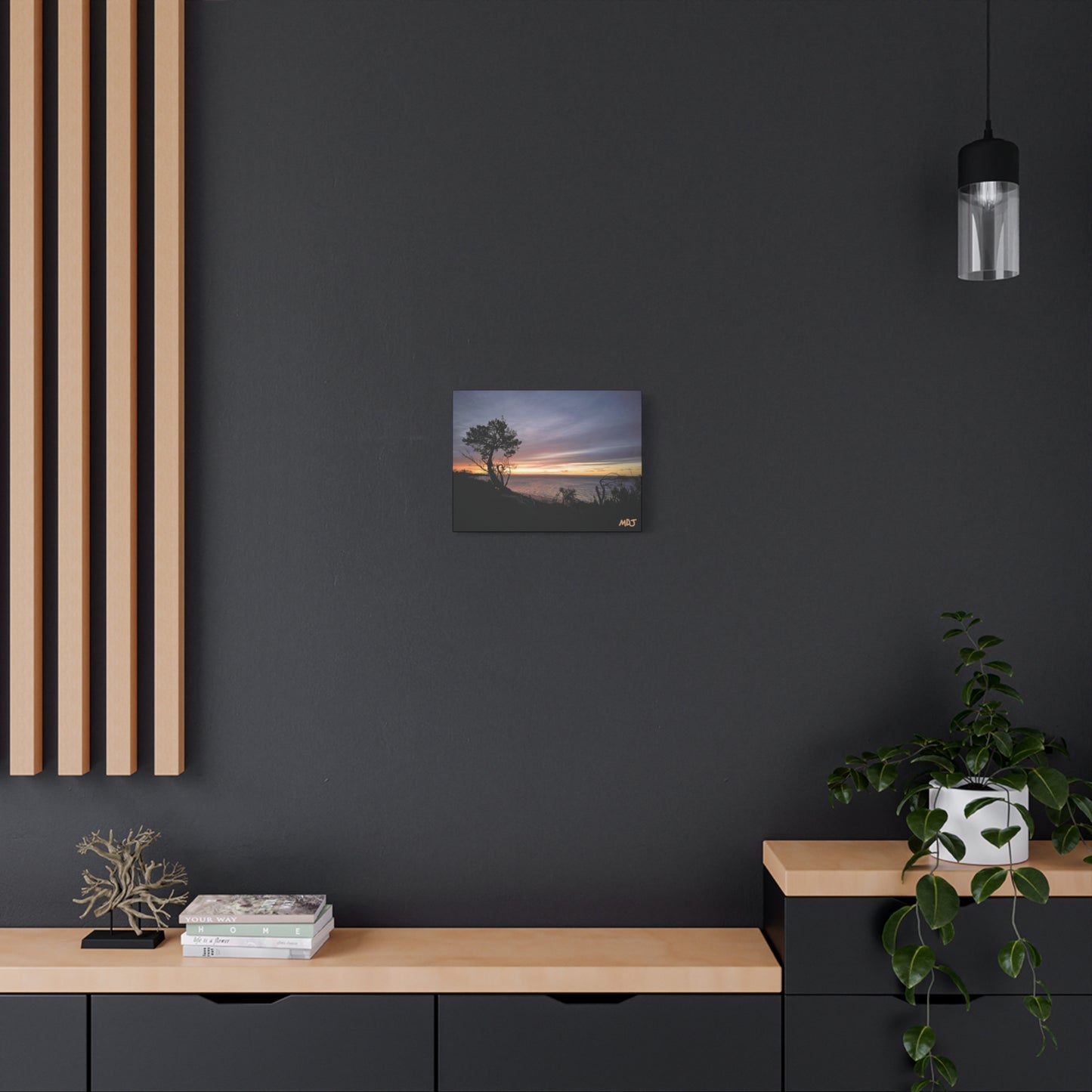 A Tranquil Evening: The Sunset Over Cowes | Stretched Canvas