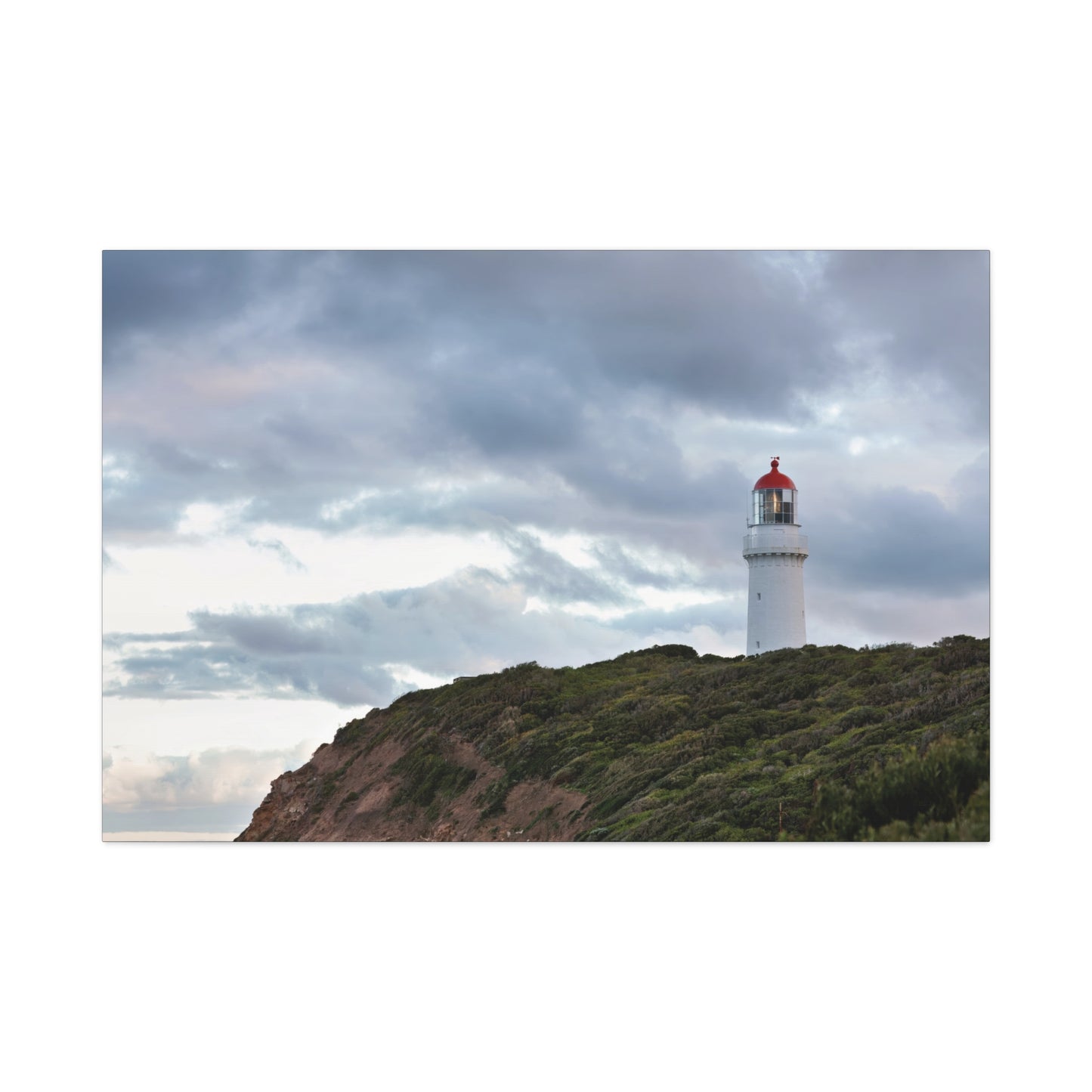 Cape Schank Lighthouse on a Winter Morning 6287 - Canvas Print