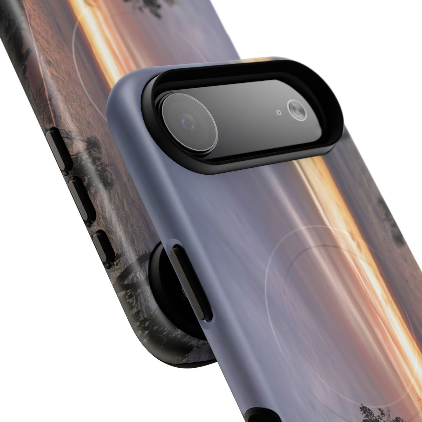 A Tranquil Evening: The Sunset Over Cowes - Tough Magnetic Cases