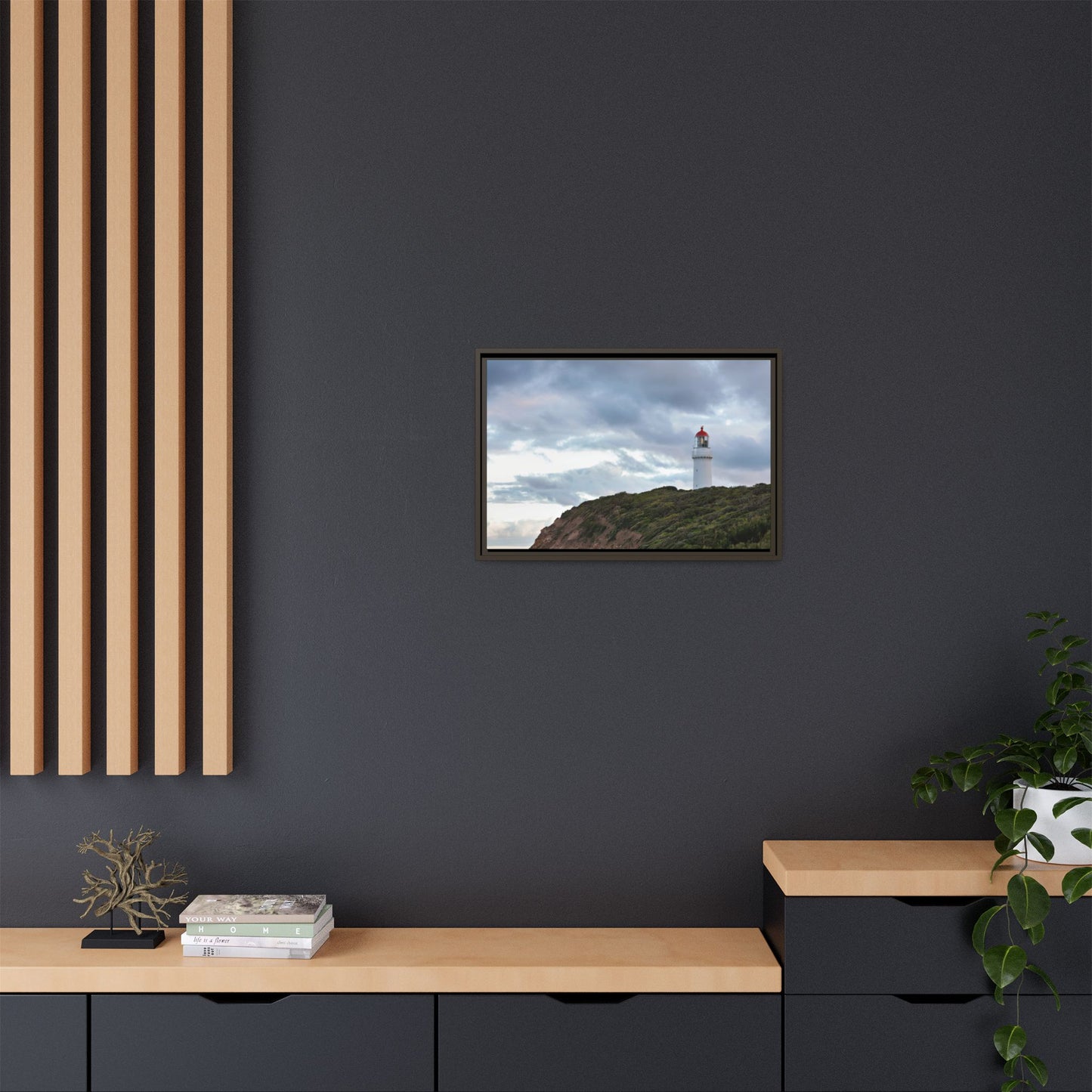 Phare de Cape Schanck par un matin d'hiver [6287] | Toile Encadrée