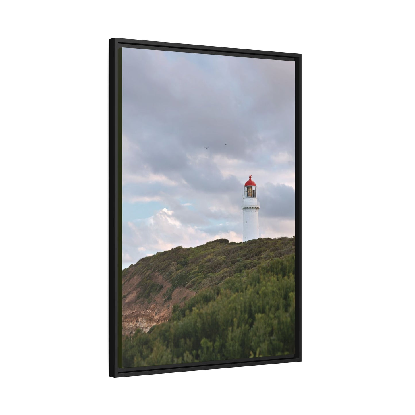Cape Schank Lighthouse in Winter Light [6286] | Framed Canvas